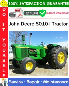 John Deere 5010-I Tractor Service Repair Manual PDF Download