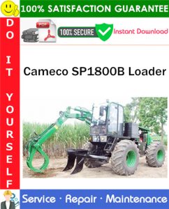 Cameco SP1800B Loader Service Repair Manual PDF Download