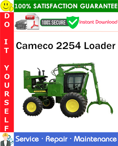 Cameco 2254 Loader Service Repair Manual PDF Download