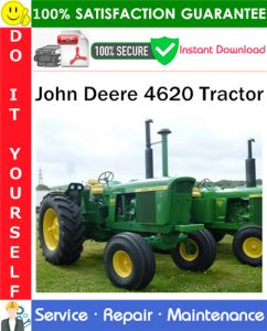 John Deere 4620 Tractor Service Repair Manual PDF Download