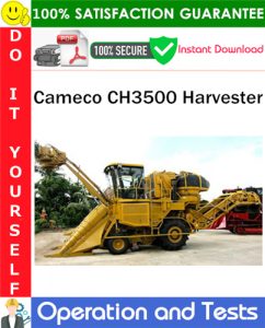 Cameco CH3500 Harvester Operations and Tests