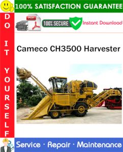 Cameco CH3500 Harvester Service Repair Manual