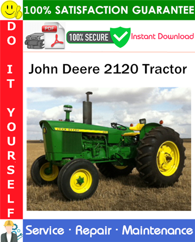 John Deere 2120 Tractor Service Repair Manual