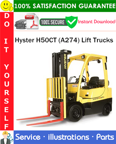 Hyster H50CT (A274) Lift Trucks Parts Manual