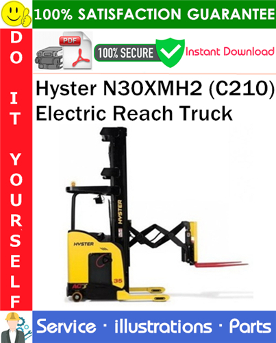 Hyster N30XMH2 (C210) Electric Reach Truck Parts Manual