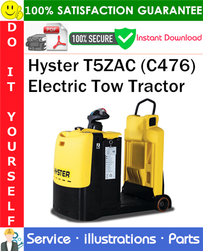 Hyster T5ZAC (C476) Electric Tow Tractor Parts Manual