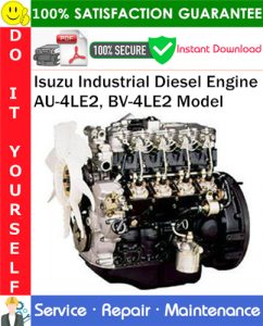 Isuzu Industrial Diesel Engine AU-4LE2, BV-4LE2 Model Service Repair Manual