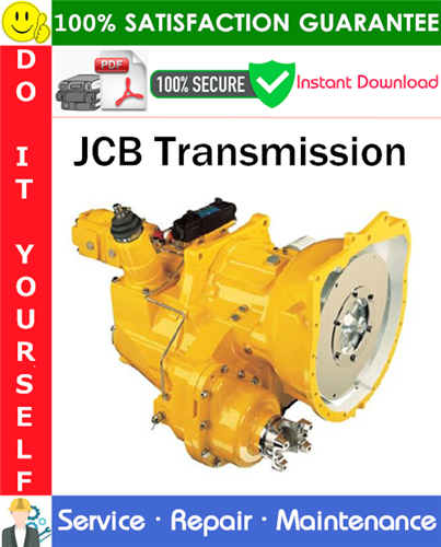 JCB Transmission Service Repair Manual