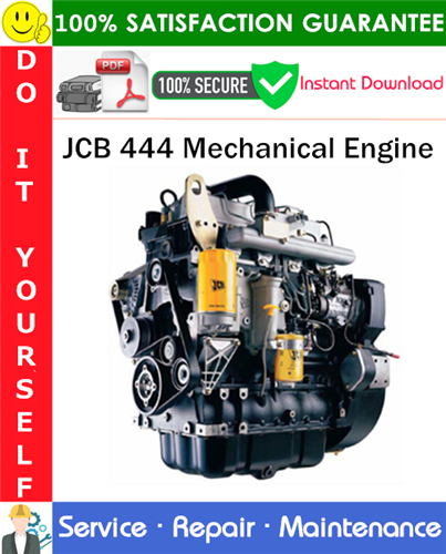 JCB 444 Mechanical Engine Service Repair Manual
