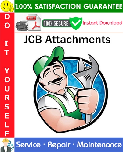 JCB Attachments Service Repair Manual
