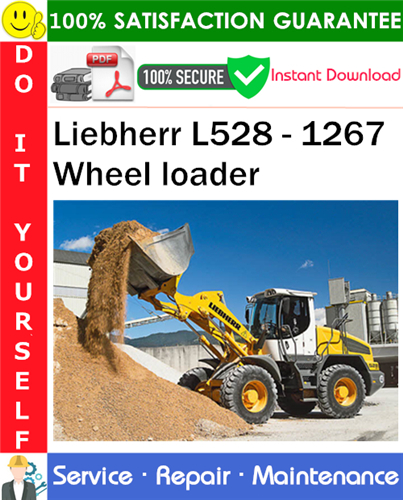 Liebherr L528 - 1267 Wheel loader Service Repair Manual