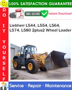 Liebherr L544, L554, L564, L574, L580 2plus2 Wheel Loader Service Repair Manual