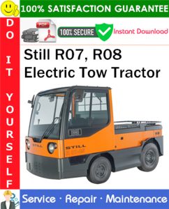 Still R07, R08 Electric Tow Tractor Service Repair Manual