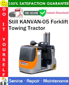 Still KANVAN-05 Forklift Towing Tractor Service Repair Manual