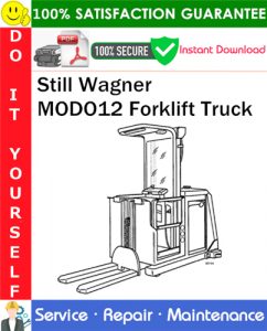 Still Wagner MODO12 Forklift Truck Service Repair Manual