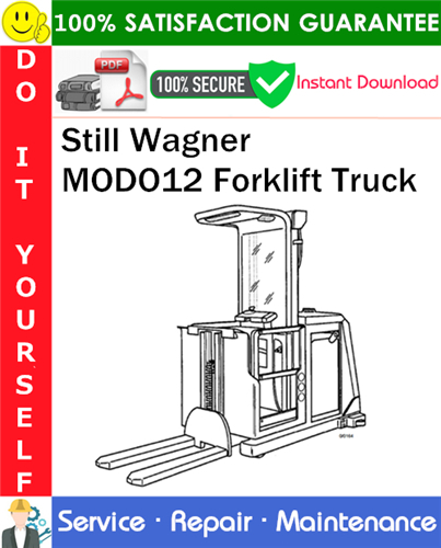 Still Wagner MODO12 Forklift Truck Service Repair Manual