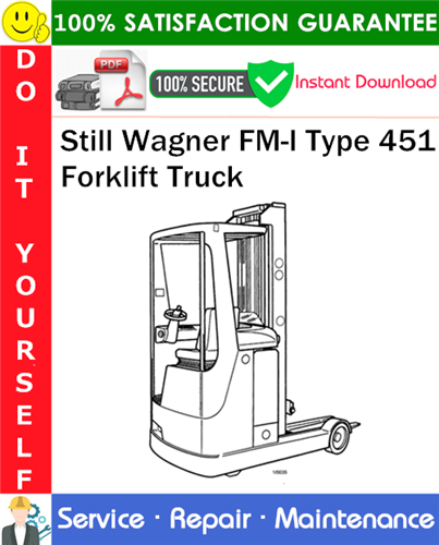 Still Wagner FM-I Type 451 Forklift Truck Service Repair Manual